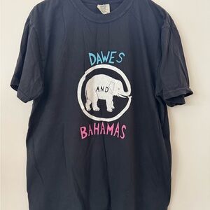 L - Dawes x Bahamas concert tee - Rare